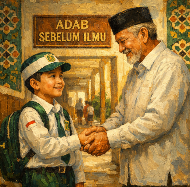 Mendidik Adab Sebelum Ilmu: Mengapa Karakter Lebih Penting dari Sekadar Nilai Rapor?